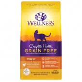 Wellness Complete Health Grain Free Cat Food Indoor Deboned Chicken & Chicken Meal Recipe 